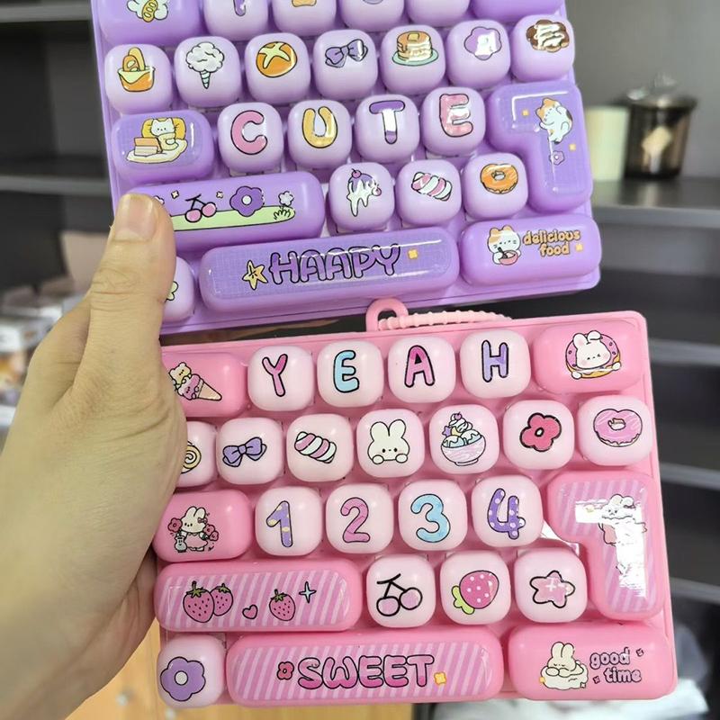 Bàn phím cơ mini 26 phím chống căng thẳng | Đồ trang trí bàn làm việc với âm…