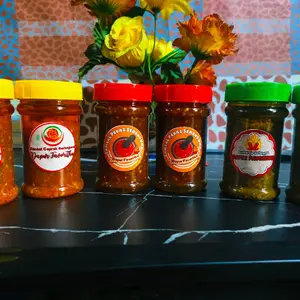 Sambal Pedas Acan Terasi Pedas 150ml Halal Tanpa Pengawet