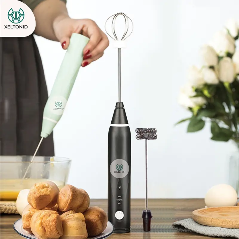 Mixer Mini Electric Hand Pengaduk Kopi Susu Telur Kue Portable Kitchen 0