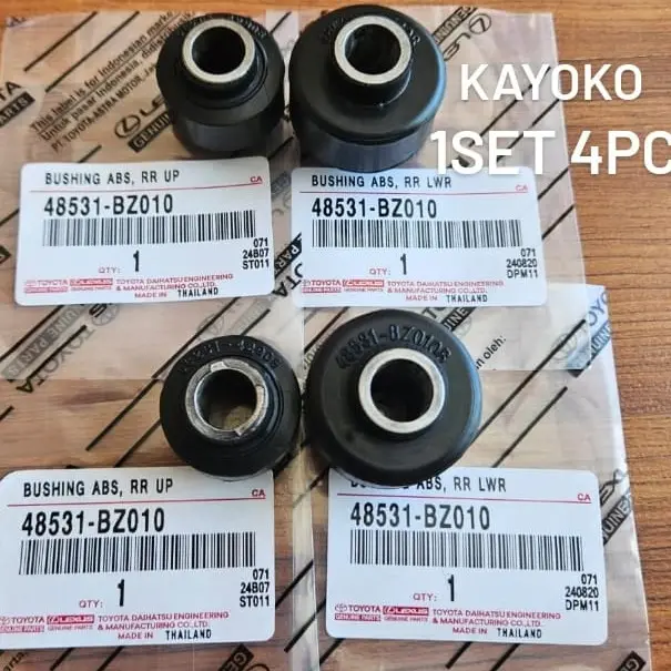 BUSHING SHOCK BREKER SET 4PC ATAS BAWAH AVANZA XENIA RUSH TERIOS GRAND MAX BESAR KECIL 0