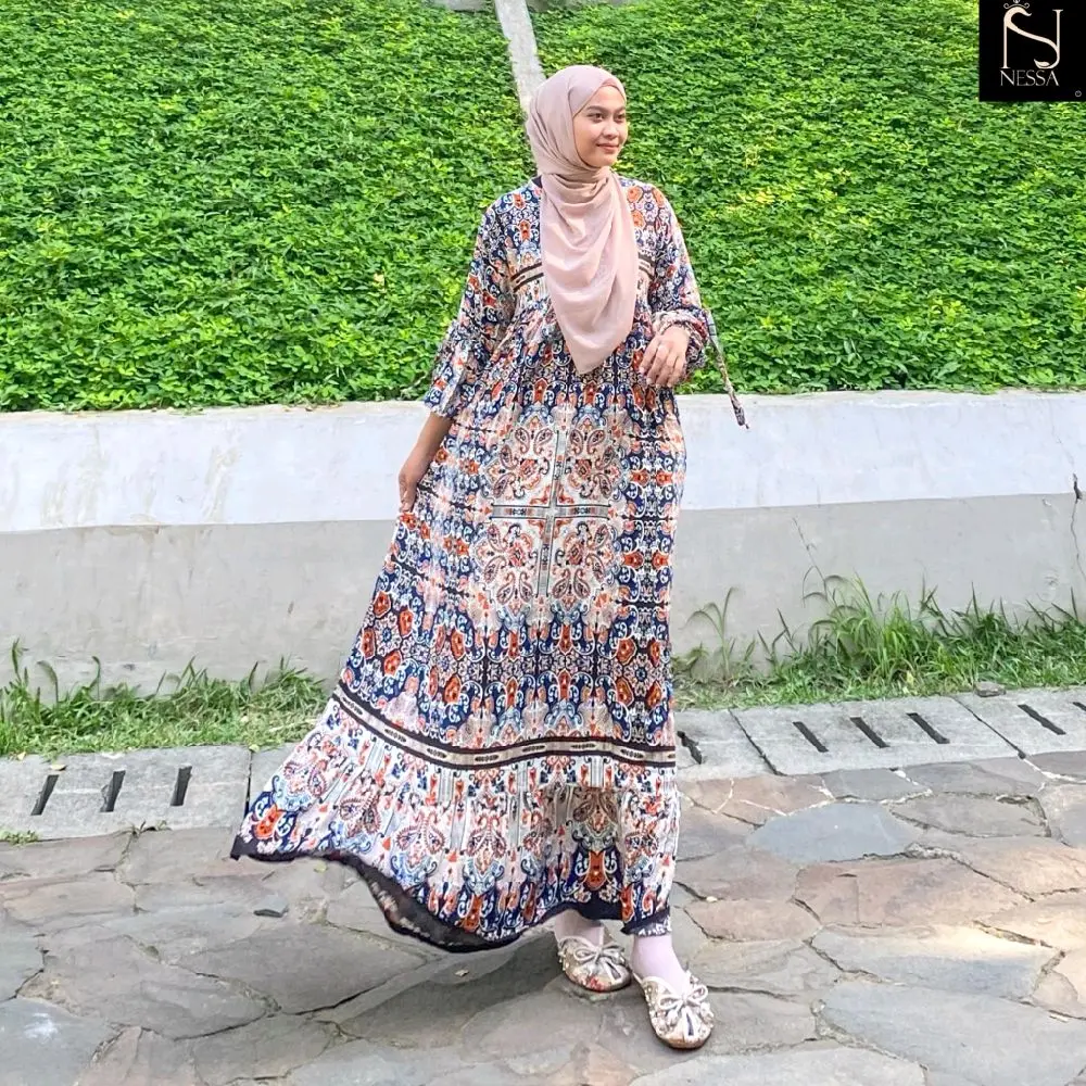 maha patih rinjani dress katun viscose