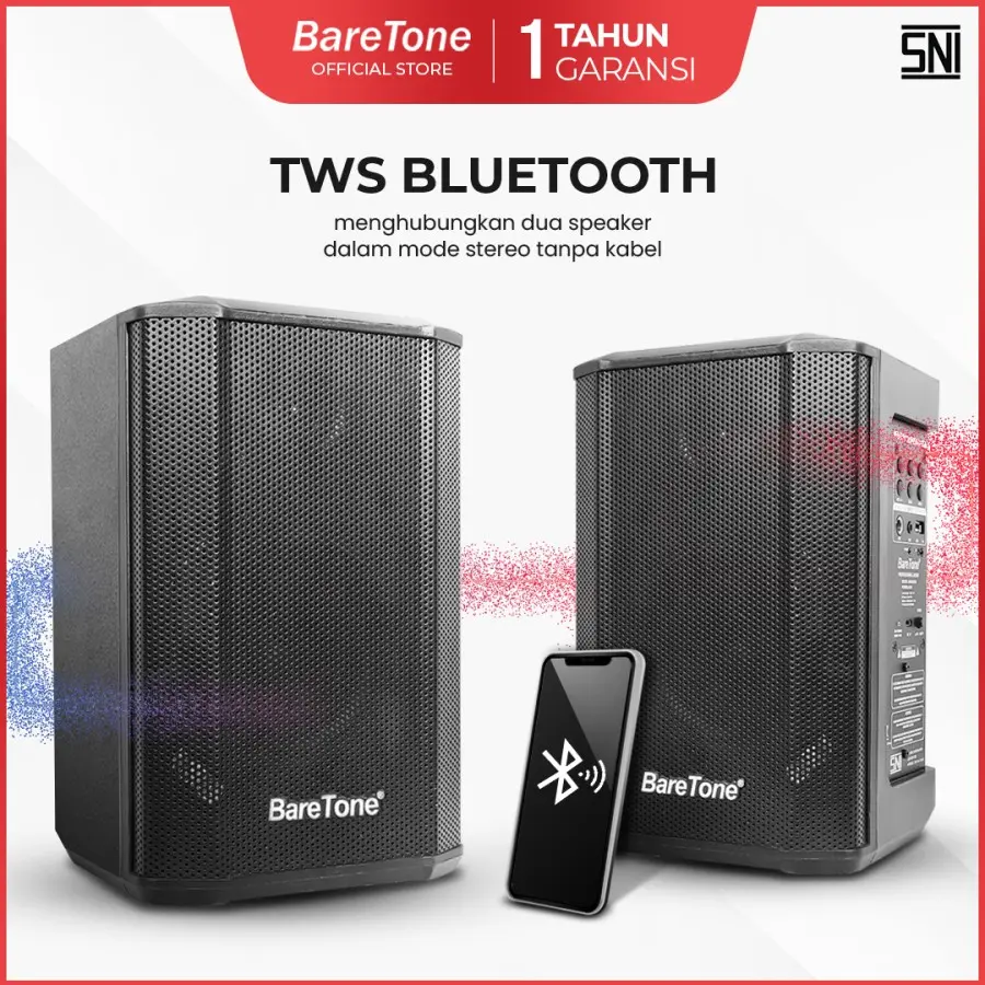BareTone Speaker Portable MAX05BX 5 inch