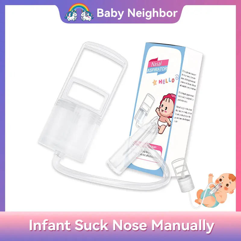 Pembersih Hidung Penyedut, untuk Bayi, dengan Penyedut Lobak, untuk Pembuangan Booger, dengan Penyedutan Lobor nasal  aspirator