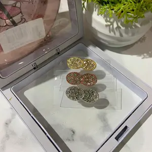 Bros Dagu Elegan dengan Desain Berkilauan untuk Tampilan yang Mewah dan Menawan