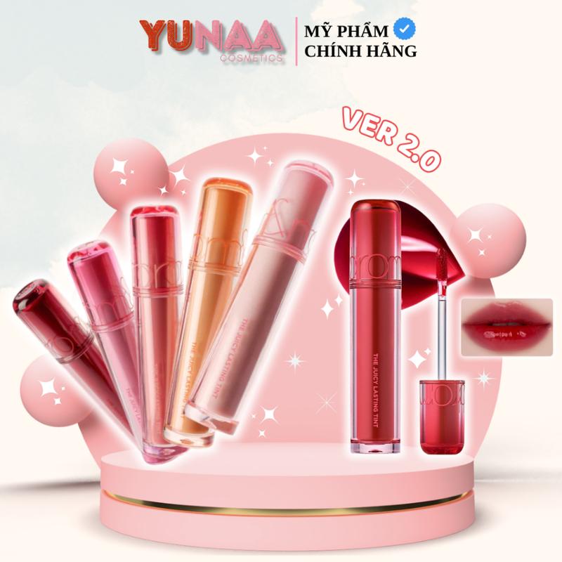 [Y314] [NEW] Son Tint Bóng The Juicy Lasting Tint - VER 2.0 - Full Màu - Tint Lì Căng Bóng, Dưỡng Ẩm