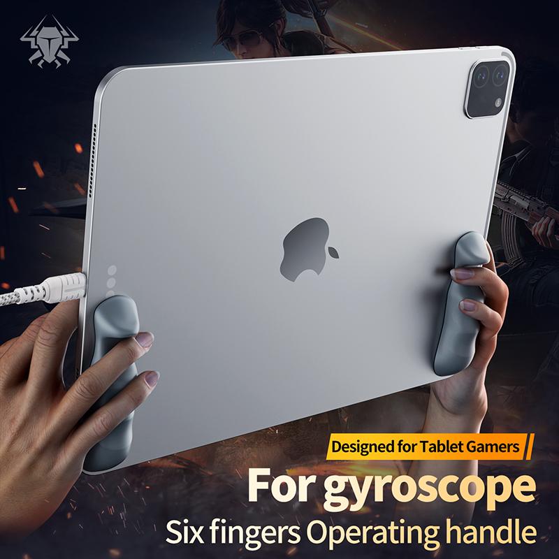 Tay Cầm Silicon Máy Tính Bảng, PLEXTONE GP50, Mô Hình Công Thái Học, Silicon Thân Thiện Với Da, Tay Cầm iPad, Tay Cầm Trò Chơi Nano Silica, Giá Đỡ iPadPro, Thích Hợp Cho Trò Chơi PUBG Và Mobile Legends