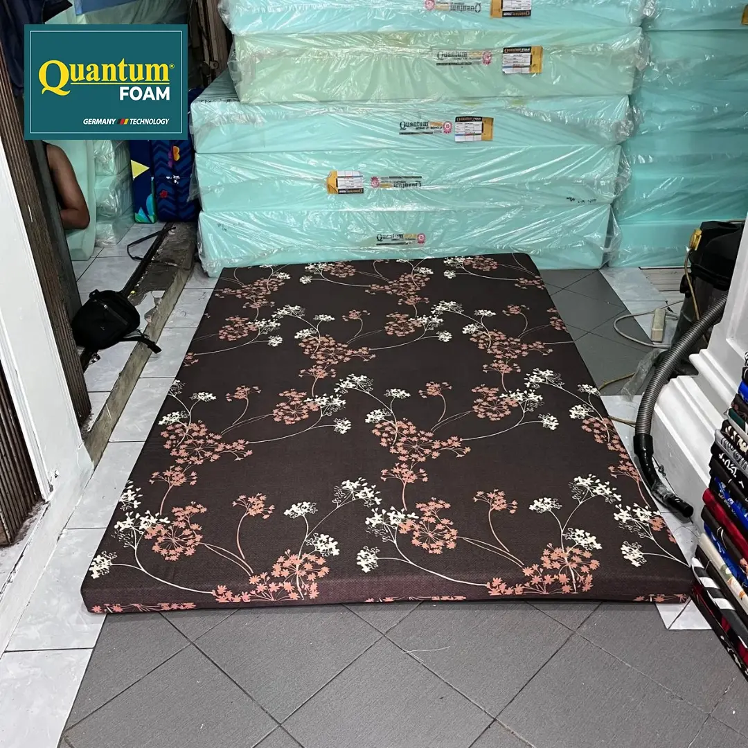 Kasur Busa Matras Quantum Foam High Density 20 Garansi Produk 10 Tahun Ukuran Custom 200 x 140 x 7 cm