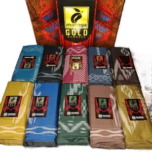 SARUNG DEWASA MANGGA GOLD KEMBANG Lembut Nyaman