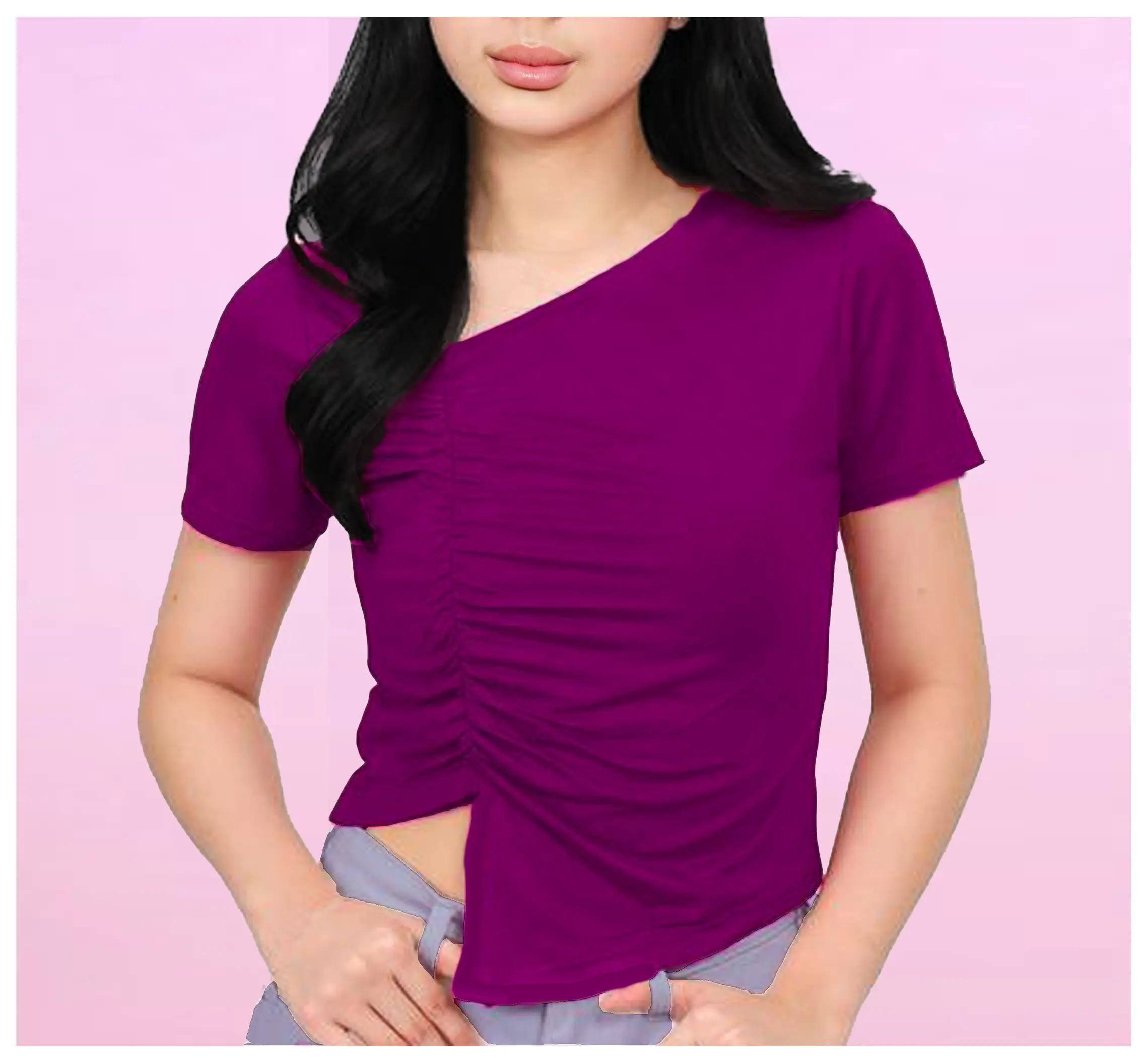 COD LMJ Samanea Short Sleeve Crop Top - #528