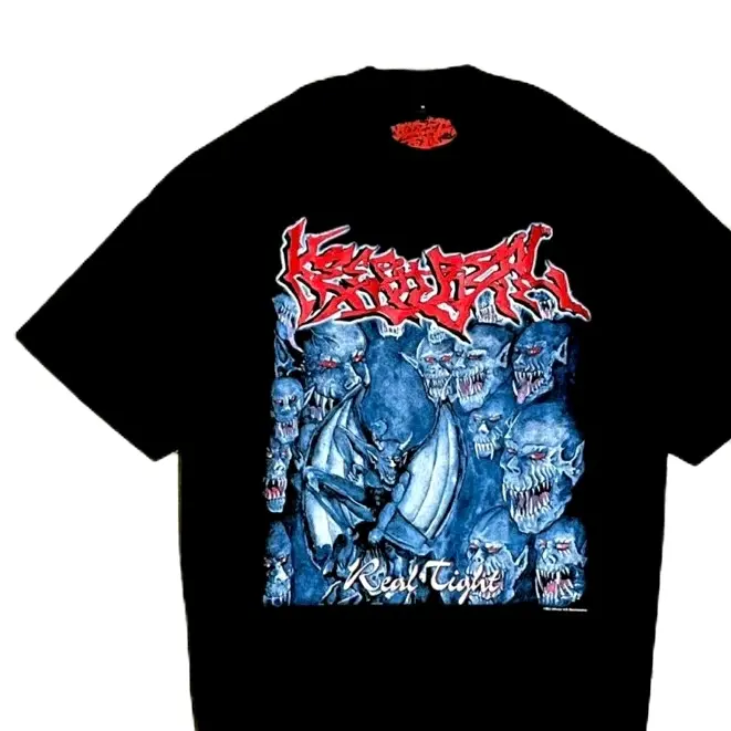 KAOS KEEP IT REAL/KAOS HARDCORE/KAOS PUNK TERLARIS Katun Combed Dewasa 1
