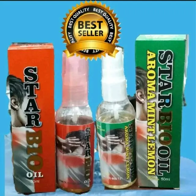 MINYAK PIJAT STAR BIO OIL 50ML AROMA CENGKEH DAN LEMON LIME