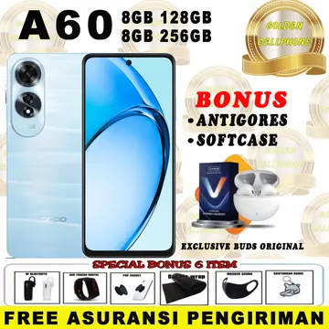 (EXCLUSIVE IRVAN GALIH) OPPO A60 8/128 & 8/256 GARANSI RESMI