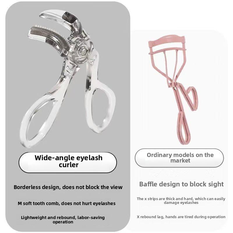 【 Special Offer 】 Wide angle eyelash curler, natural curling tool, easy for beginners to use, natural shaping, and makeup holding 5