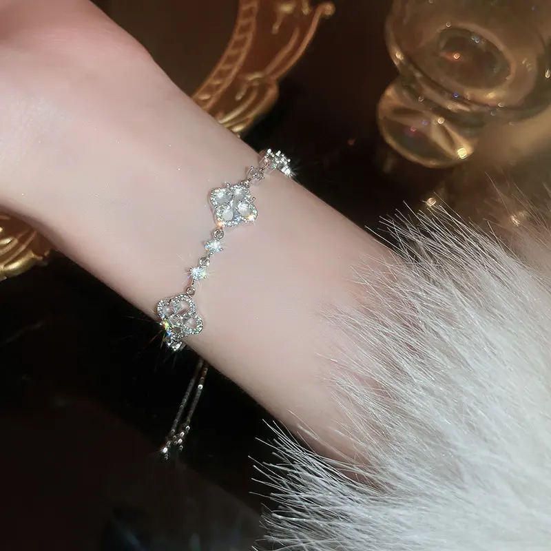 Berlala Fashion Jewelry Bracelets | Gelang Inisial Huruf, Bunga, Kupu-kupu | Gelang Copper Simple Elegan 5
