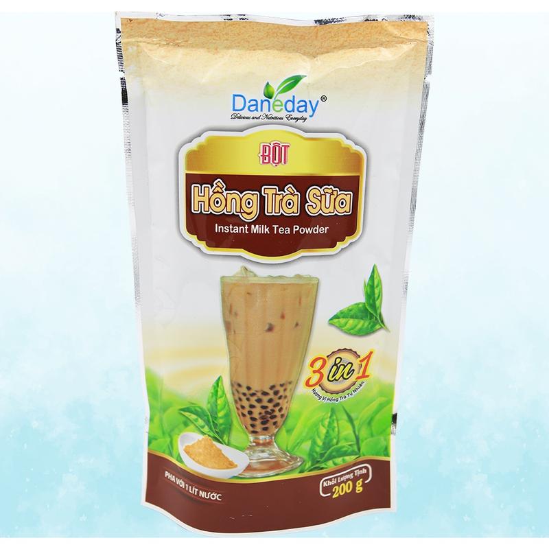 Bột Trà Sữa Matcha DANEDAY 200g – Bột Pha Trà Sữa Vị Matcha Thơm Béo, Tiện Lợi