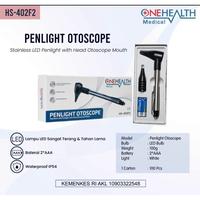 Gambar Onehealth Penlight Otoscope Senter Medis Alat Periksa Pasien - Satuan  HS-402F2/HS402F2/HS 402F2 dari Onehealth Indonesia Kab. Tangerang 2 Tokopedia