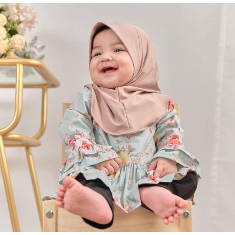 Product Introduction of jilbab anak bayi newborn 0-3 tahun / kerudung anak perempuan/hijab bayi newborn 9