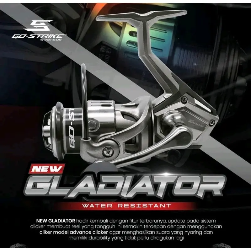 Reel Spinning Go-Strike NEW Gladiators 1000 s/d 6000 PH (Power Handle)