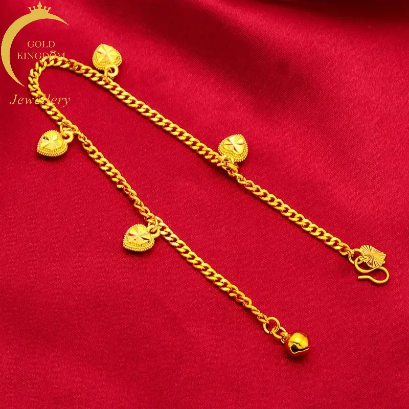 SS24 Heart Bracelet Long Time Fade Hollow Pattern Heart Shape Simple