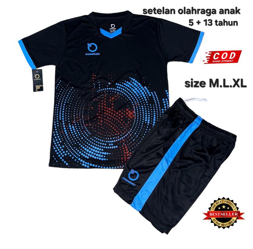 Baju olahraga Anak SD SMP SMA jersey tarkam Celana Pakaian Woven Yarn Dyed Fabric Cepat Kering Setelan Outdoor