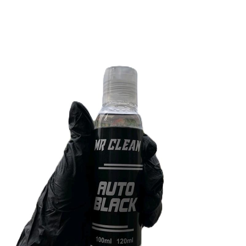 MR CLEAN - Auto Black Penghitam Body Kendaraan Kilat Seperti Baru 100ml - Cat Mobil - Paint, Car Kain dohero 2