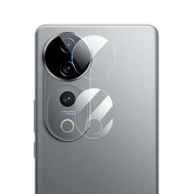 ANTIGORES CAMERA FOR VIVO V40 / V40 PRO ANTI GORES TEMPERED CAMERA 3D ROUND EDGE CAMERA