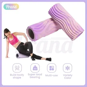 PRANA Foam Roller Alat Terapi Pijat Otot Punggung Roller Gym Yoga Pilates Fitness PN-FBB5147