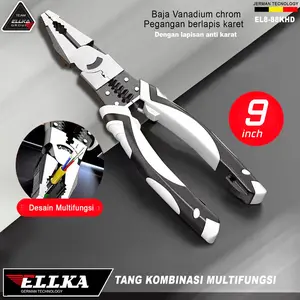 Tang Multifungsi 9 inch CRV Kombinasi,Lancip,Potong Wire Cutter Tang - TANG POTONG