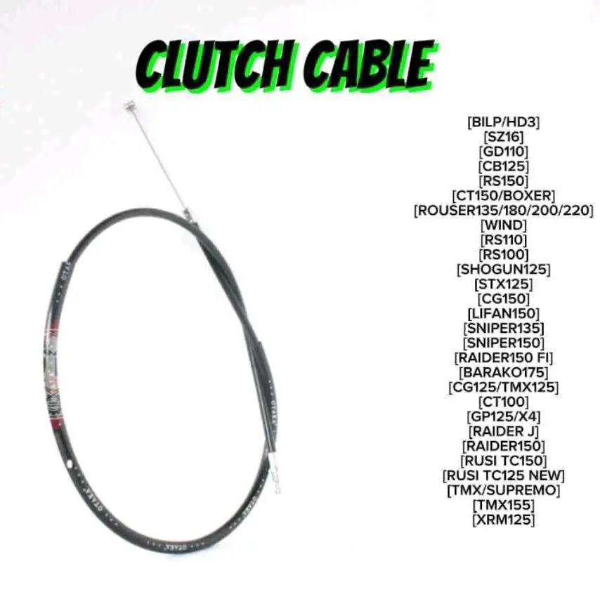 OTAKA Clutch Cable for TMX/Barako/CT100/Shogun/CT100/Raiders150/Stx125/Rusi/Sniper