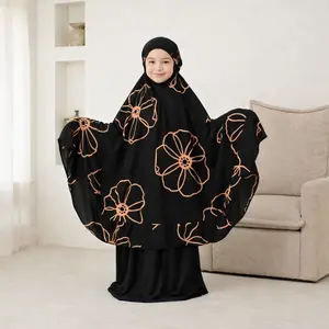 Mukena Anak Rayon Premium Marwah ADem Nyaman Motif Bunga