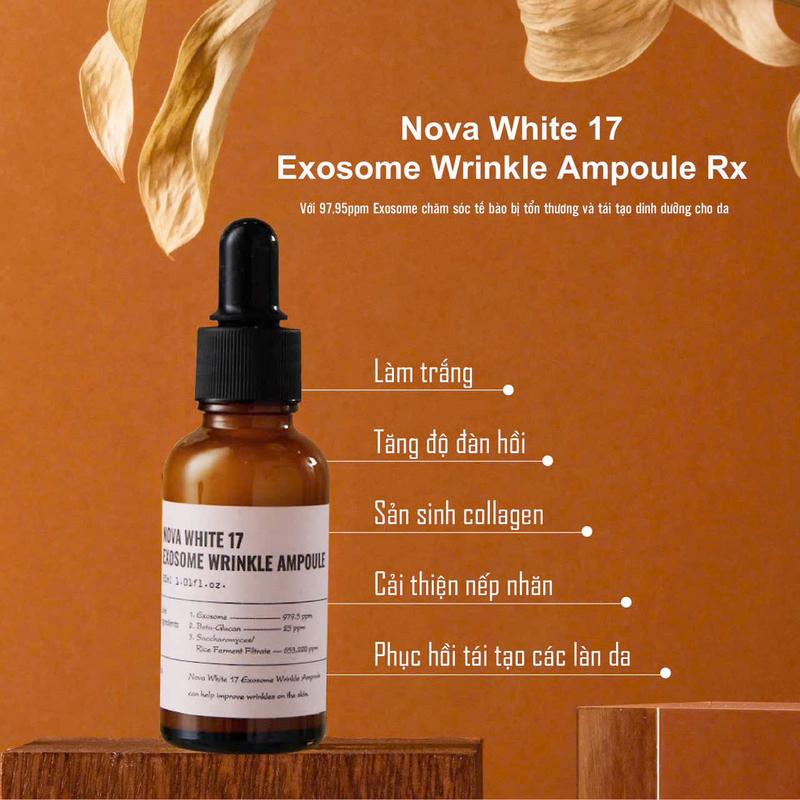 1 Chai Serum Dưỡng Phẩy Trắng Exo some Nova White 17 Hàn Quốc 30ml Mã Mới SP002163