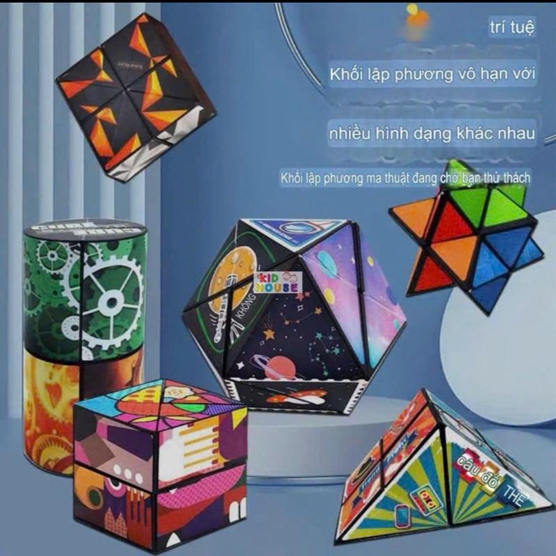 Đồ chơi khối lập phương ma thuật, Rubik biến hình, Khối Rubik biến thể nâng cao…