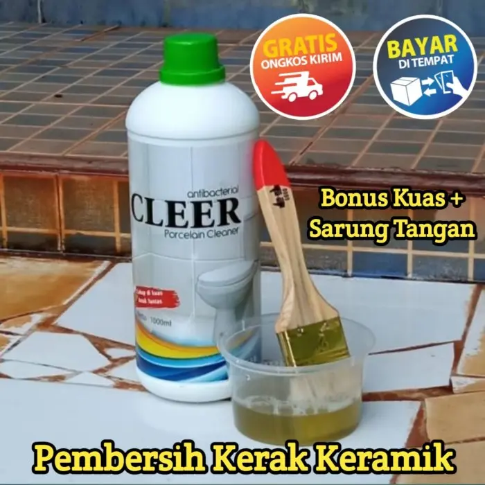 CAIRAN PEMBERSIH KERAK KERAMIK KAMAR MANDI EXTRA AMPUH