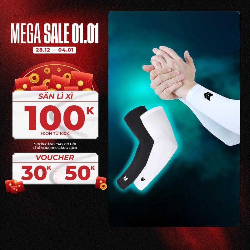 Băng bảo vệ khuỷu tay Găng ống tay thể thao Redikick không đệm chống chấn thương chống nắng Chơi Bóng Rổ Pickleball Tennis Bóng chuyền Tập Gym Sport Nam