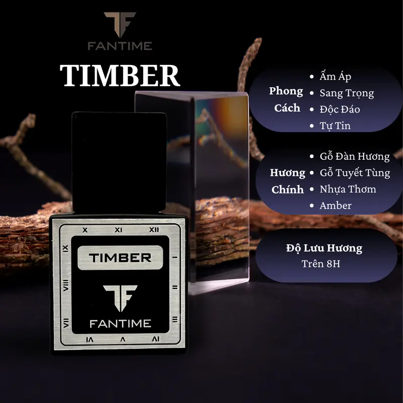 [MUA 1 GIẢM 200K - MUA 2 GIẢM 600K] Tinh Dầu Nước Hoa FANTIME 50ML - Lưu Hương Trên 8H -  Cosmetic Perfume Xịt Thơm 6