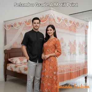 Kelambu Selambu  Kain Halus Tebal Grade A Tebal Anti Nyamuk by Amanda Fashion Kamar tidur, Anti Demam Berdarah