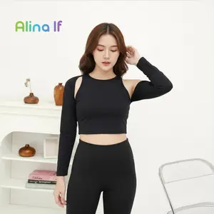 Alina lf Manset Lengan Sambung Balero/Bolero Bahan Kaos Spandek
