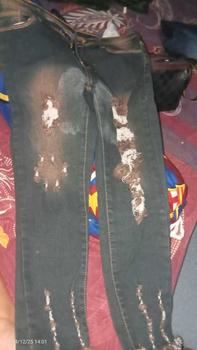 Product Review of celana jeans pensil sobek jenner pant 7/9 bahan denim strech adem from N**a K**a 0