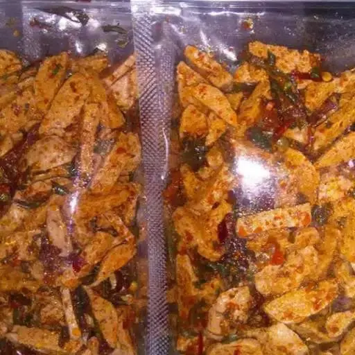 Basreng viral pedas daun jeruk 140gr