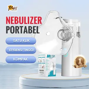MCI Nebulizer 308 Alat Uap Bantu Pernafasan Asma Inhalasi / Alat Bantu Uap Terapi Pernapasan USB Charge Inhaler