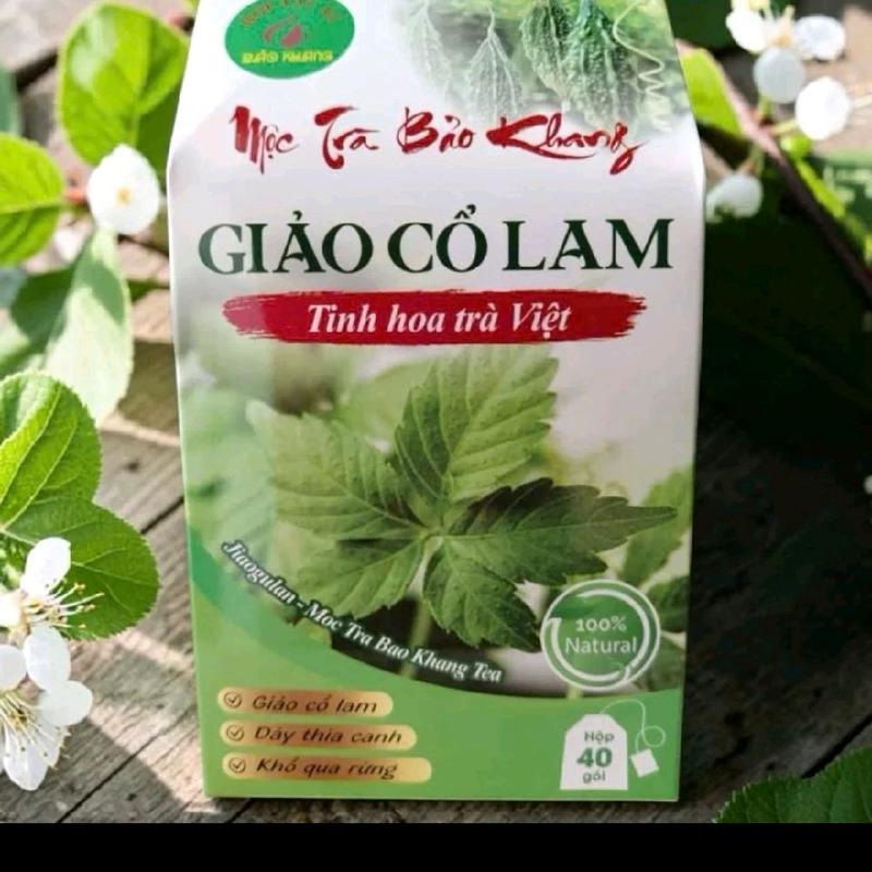 TRÀ RAU MƯƠNG - HỘP 40 TÚI LỌC CỦA HTX BẢO KHANG