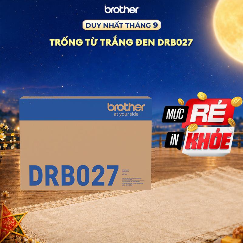 Trống từ trắng đen Brother DRB027