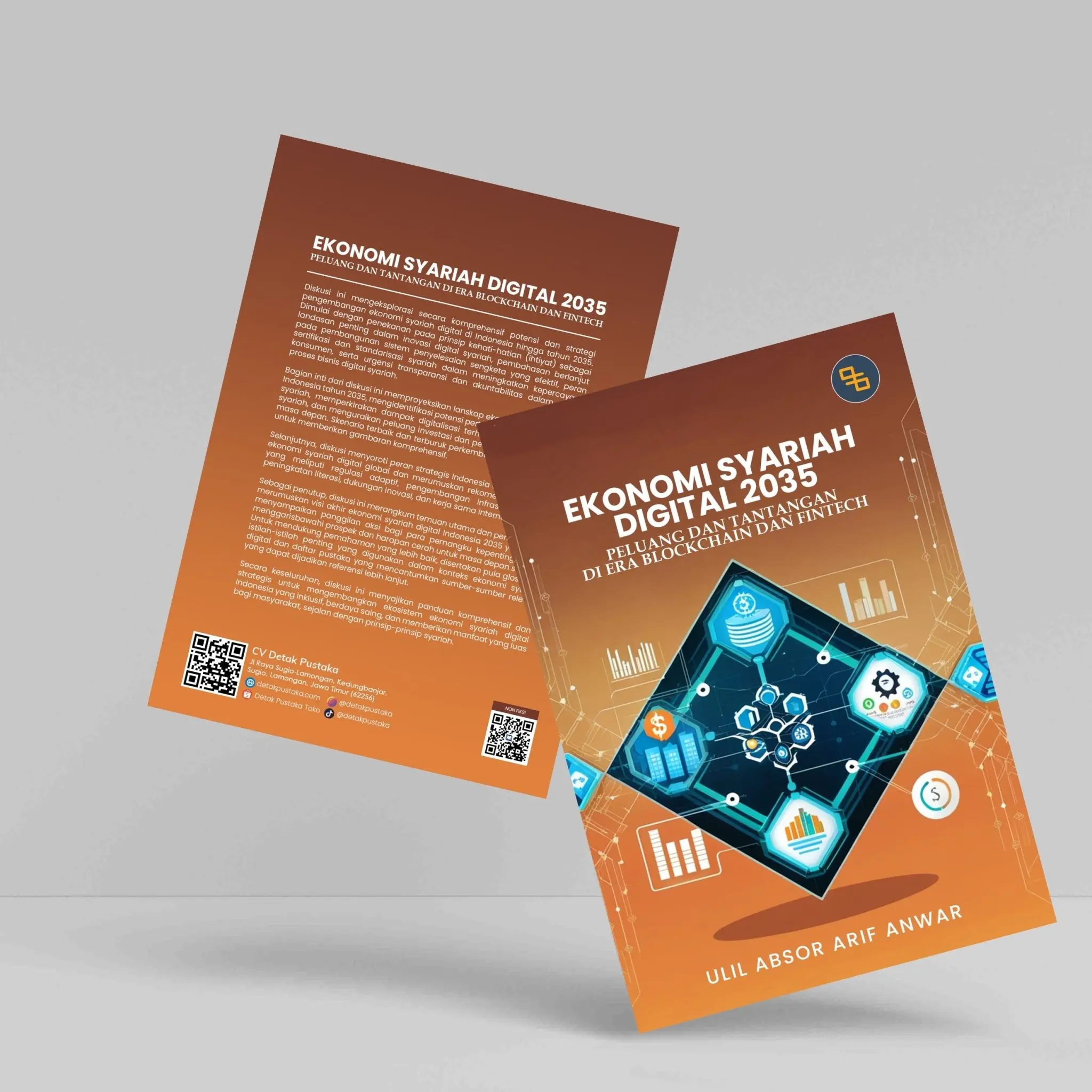 Buku Teknologi dan Teknik Ekonomi Syariah Digital 2035 Penerbit Detak Pustaka