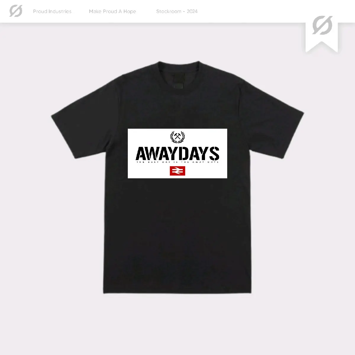 T-Shirt KAOS "AWAY DAYS" SIZE S-XXXL - UNISEX Pria Wanita