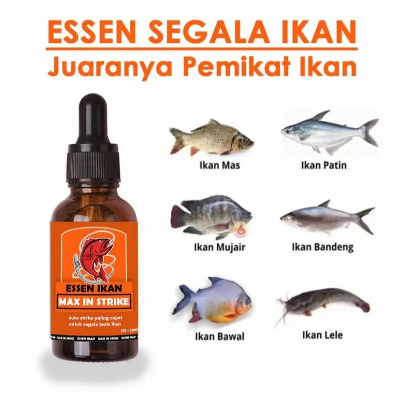 [COD] Essen Ikan Super - Secret Strike Essence Pancing Aroma Gurih Untuk Semua Jenis Ikan