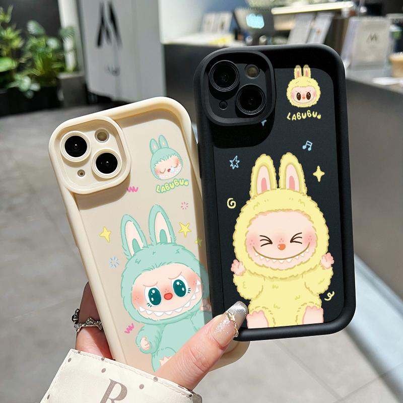 Casing Hp Untuk Realme C2 Realme C2s OPPO A1K Casing Kelinci kartun lucu kasingg ponsel Bahan silikon Cesing Hp Kesing Softcase Case pelindung marshmallow Tahan guncangan 6