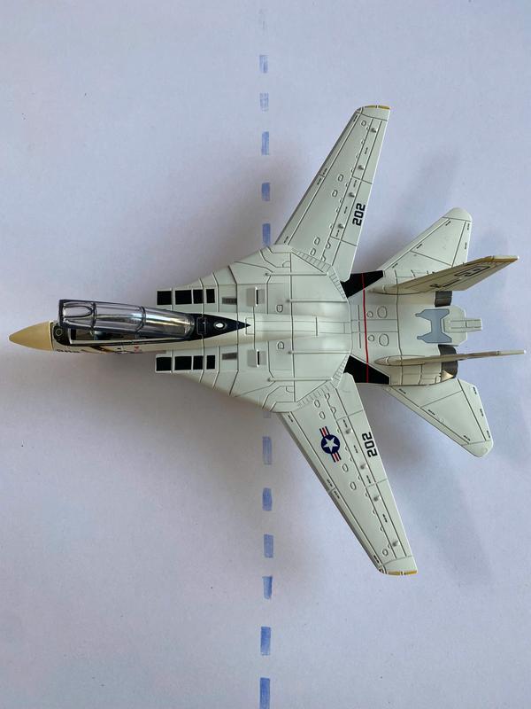 Mô Hình Máy Bay Quân Sự Lắp Ráp Decor Trưng Bày - Model F-14 TOMCAT 4
