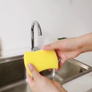 Span Pencuci Pinggan, Blok Kain Penggosok, Bakteriostatik, Kain Pinggan, Berus Periuk Dapur, Alat Berguna, Kain Pencuci Pinggan Span, Set 12 Keping