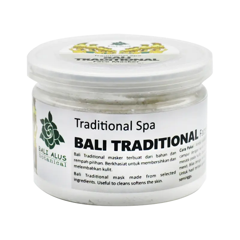 BALI ALUS Face Masker 100 gr Organik Kulit Halus Perawatan Wajah 4
