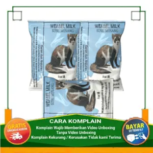 Susu Musang Weasel Milk Susu Musang Ultra-Digestible Protein Kalsium untuk Kesehatan Optimal